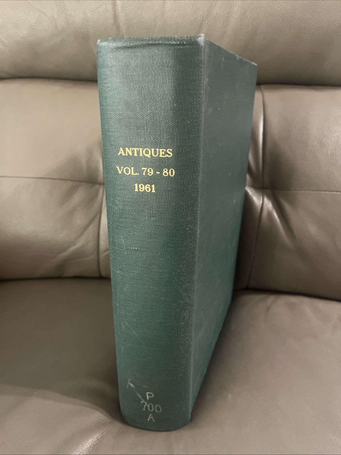 Antiques Magazine Bound Volume 79 80 1961 Complete Year 12 Issues