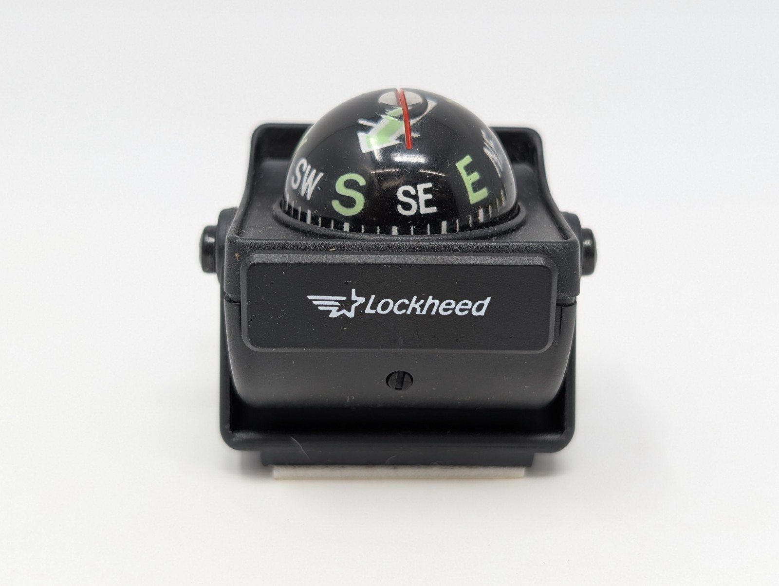 Vintage Lockheed Defense Contractor Dashboard Ball Compass Made in USA Vintage Lockheed Defense Contractor Dashboard Ball Compass Made in USA