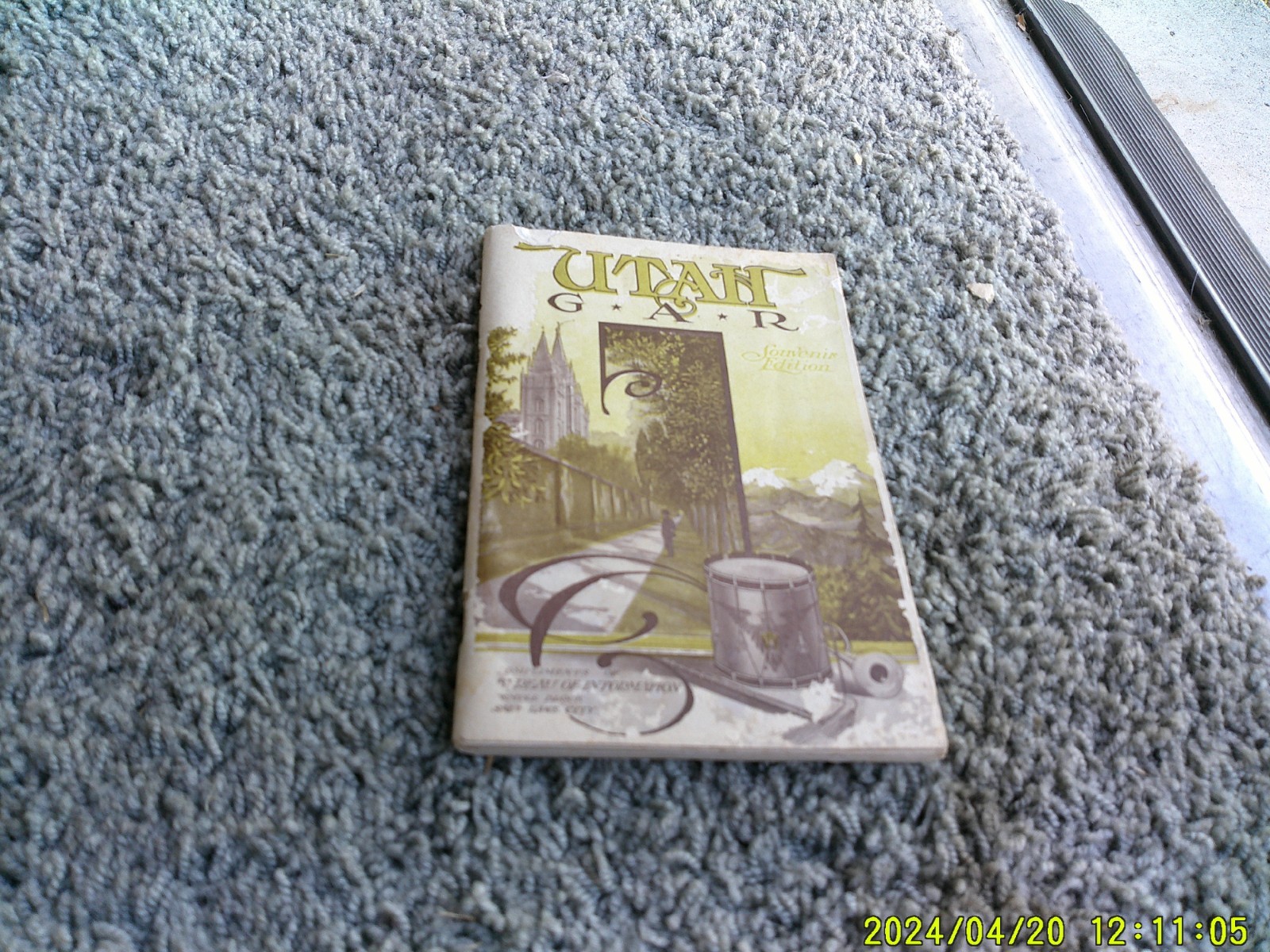 1909 UTAH G.A.R. Souvenir Edition. Published by Bureau of Information SLC