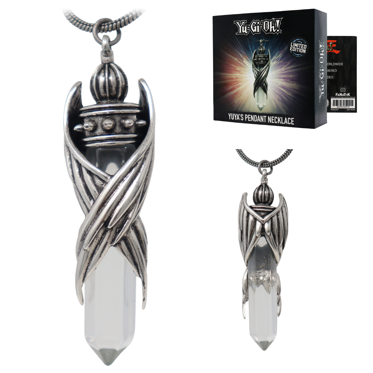 Yu-Gi-Oh Yuya’s Pendant Limited Edition Official Replica 5000 w/ Art Card