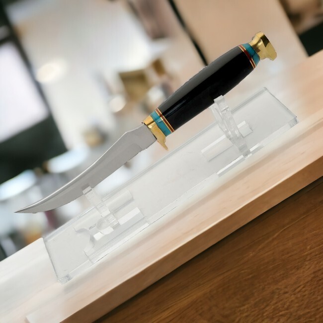Knife Display Clear Transparent Stand | for knives overall length 6 - 14 in.