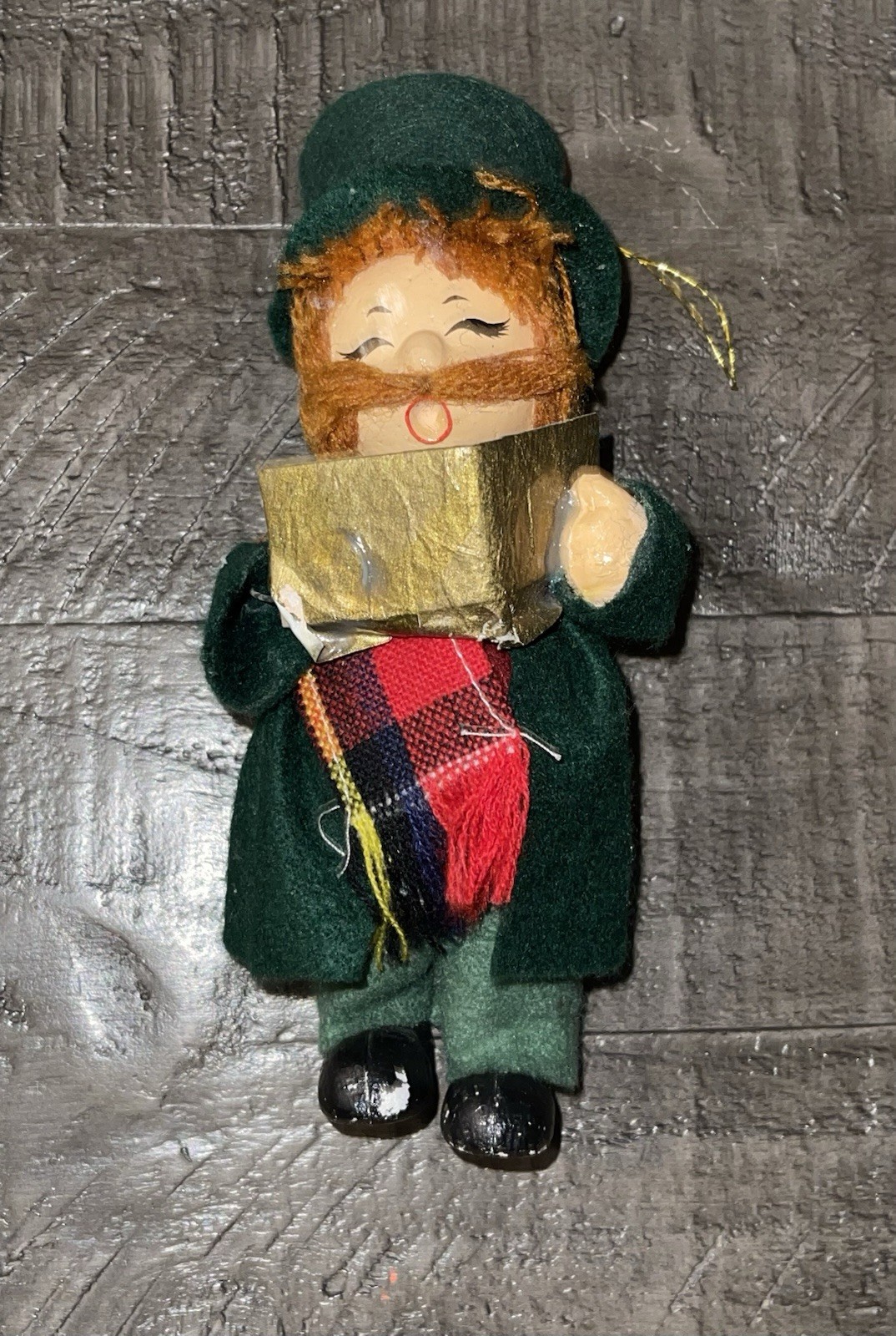 Vintage Annalee Irish Paper Carole’s Ornament 5 In Vintage Annalee Irish Paper Carole’s Ornament 5 In