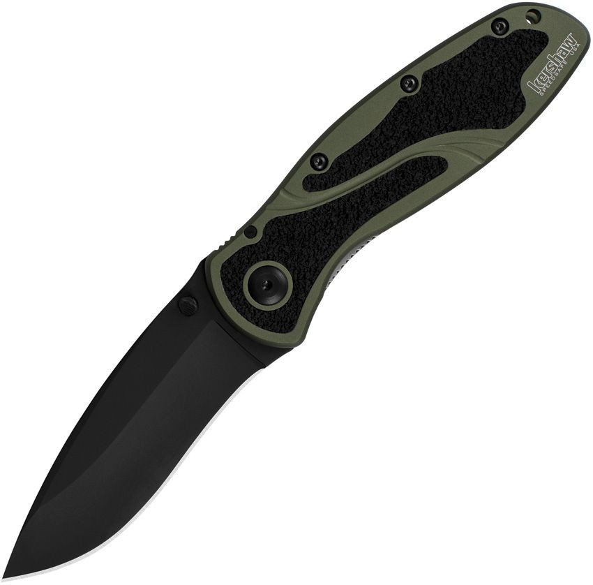 Kershaw 1670OLBLK Blur, Assisted Opening, Brand New Blem, Factory 2nd READ plz Kershaw 1670OLBLK Blur, Assisted Opening, Brand New Blem, Factory 2nd READ plz