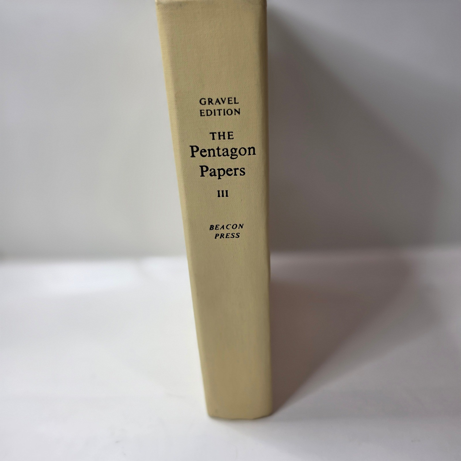 The Pentagon Papers Volume III 3 Senator Gravel Edition 1971 1st Ed Hardcover The Pentagon Papers Volume III 3 Senator Gravel Edition 1971 1st Ed Hardcover