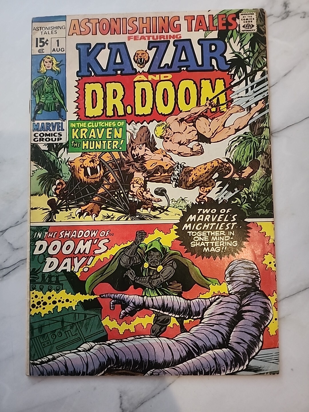 Astonishing Tales 1 Dr Doom 1970 Marvel Comics Astonishing Tales 1 Dr Doom 1970 Marvel Comics