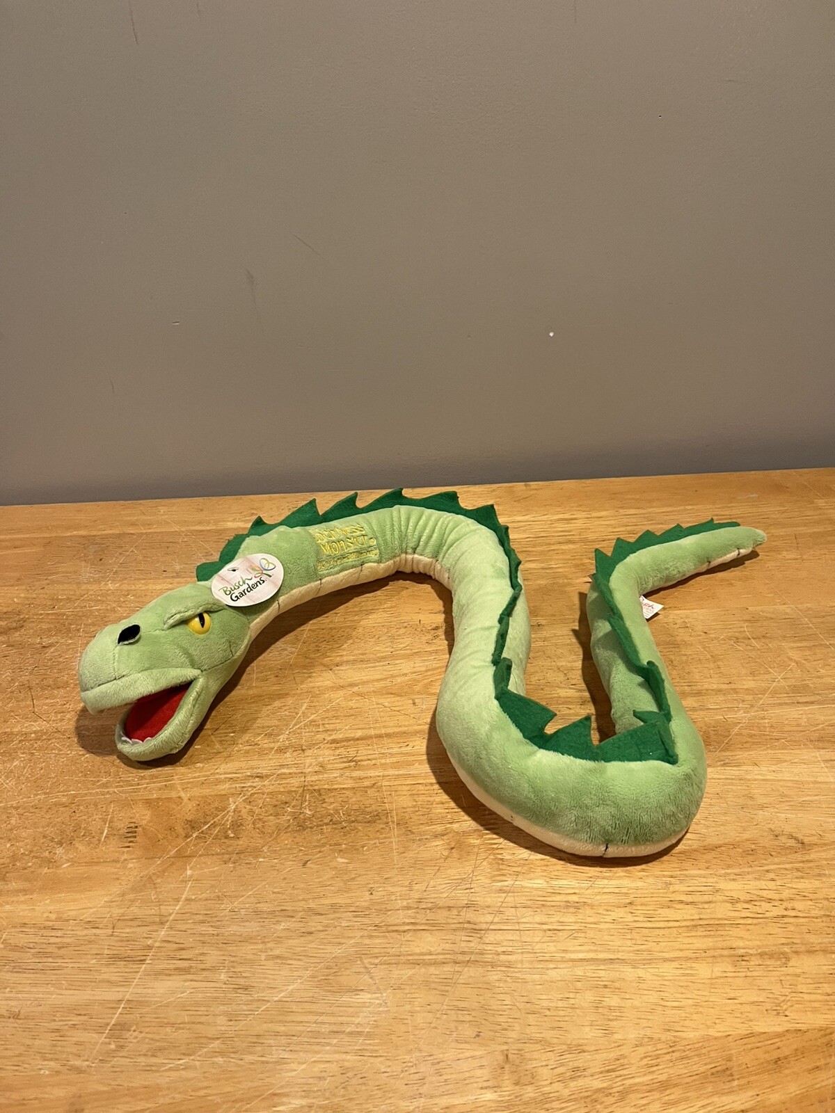 Busch Gardens Loch Ness Plush Stuffed Animal 47” With Tags Vintage