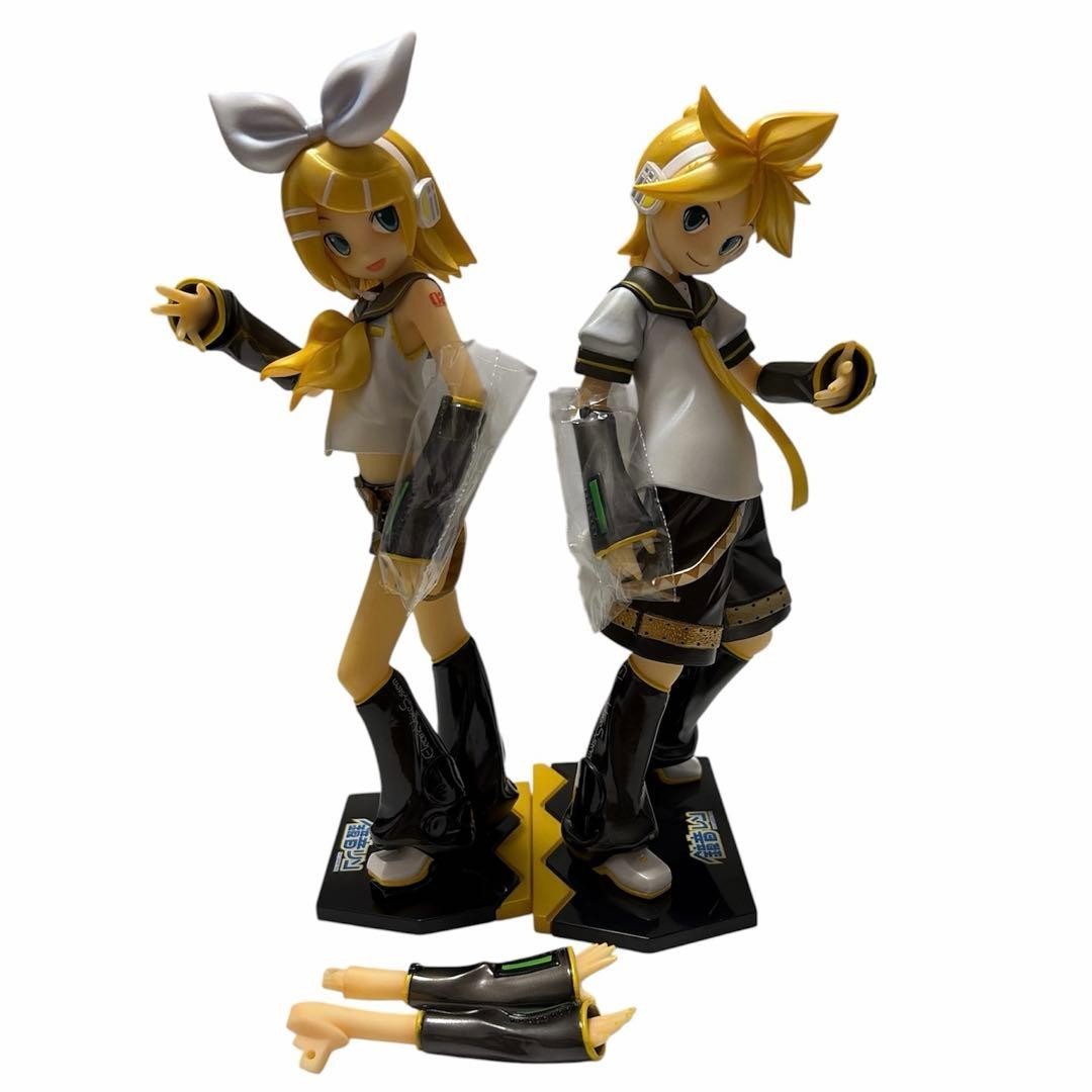 VOLKS Moekore plus Kagamine Rin, Kagamine Len No.04 1/6 Scale Figure Used No Box