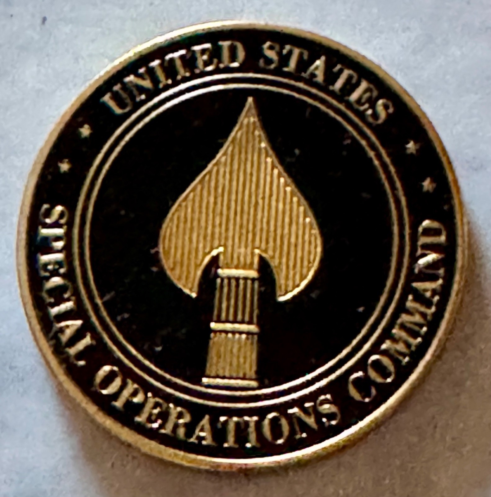 USSOCOM Joint Operations Command Challenge Coin USSOCOM Joint Operations Command Challenge Coin