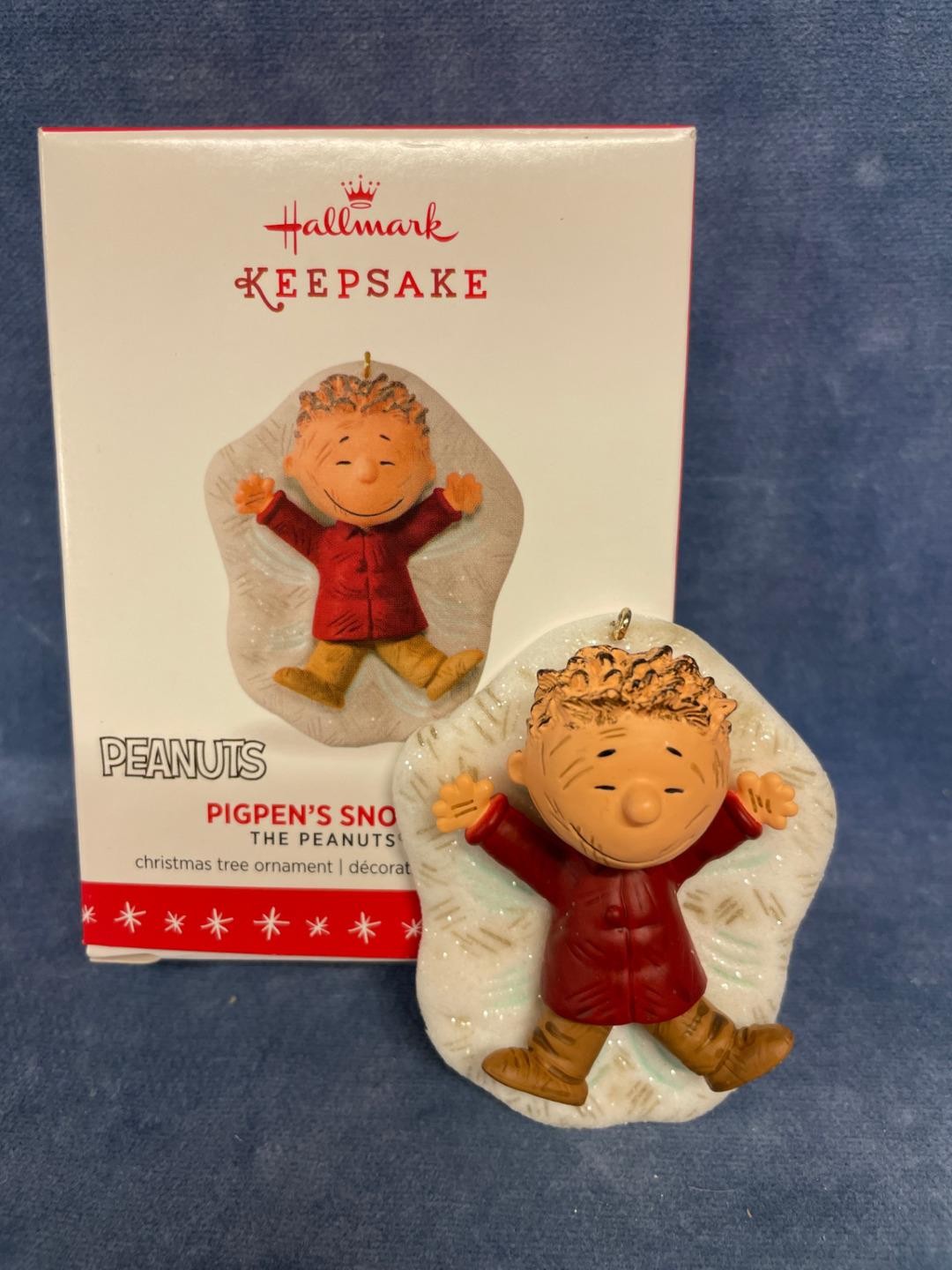 2016 Hallmark Keepsake Ornament PIGPEN'S SNOW ANGEL The Peanuts Gang QXI3291 NIB