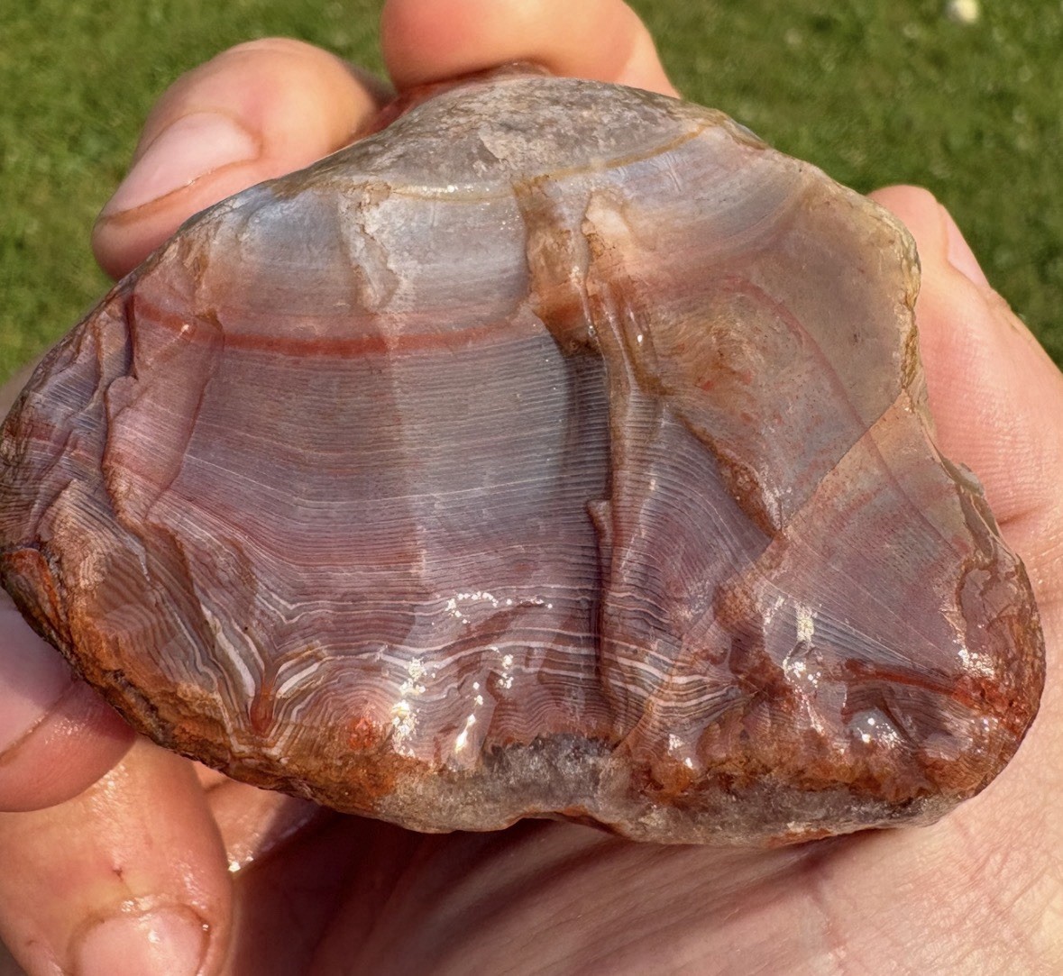 Lake Superior Agate, Museum Quality 10oz, Most Beautiful Agate. Lake Superior Agate, Museum Quality 10oz, Most Beautiful Agate.