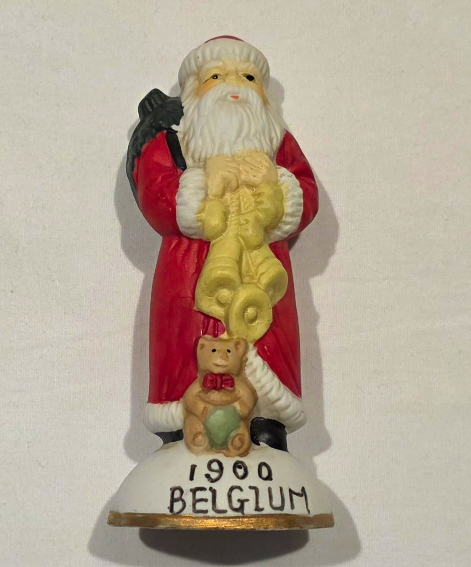 Vintage Heilig-Meyers 1993 Santas From Around The World Belgium 1900 Christmas