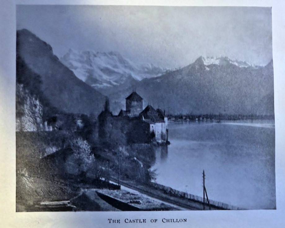 1909 Switzerland Bernese Alps Via Mala Jungfrau Matterhorn Lake Vevey