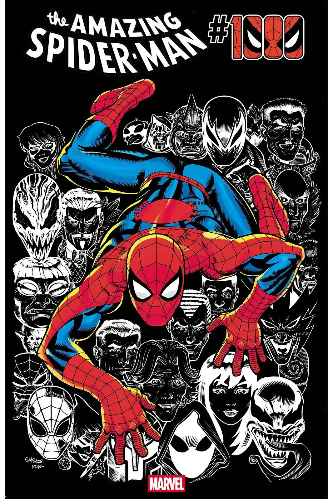 AMAZING SPIDER-MAN #1000 ED MCGUINNESS FOIL VARIANT 2026 ANNIVERSARY RAVAGE AMAZING SPIDER-MAN #1000 ED MCGUINNESS FOIL VARIANT 2026 ANNIVERSARY RAVAGE