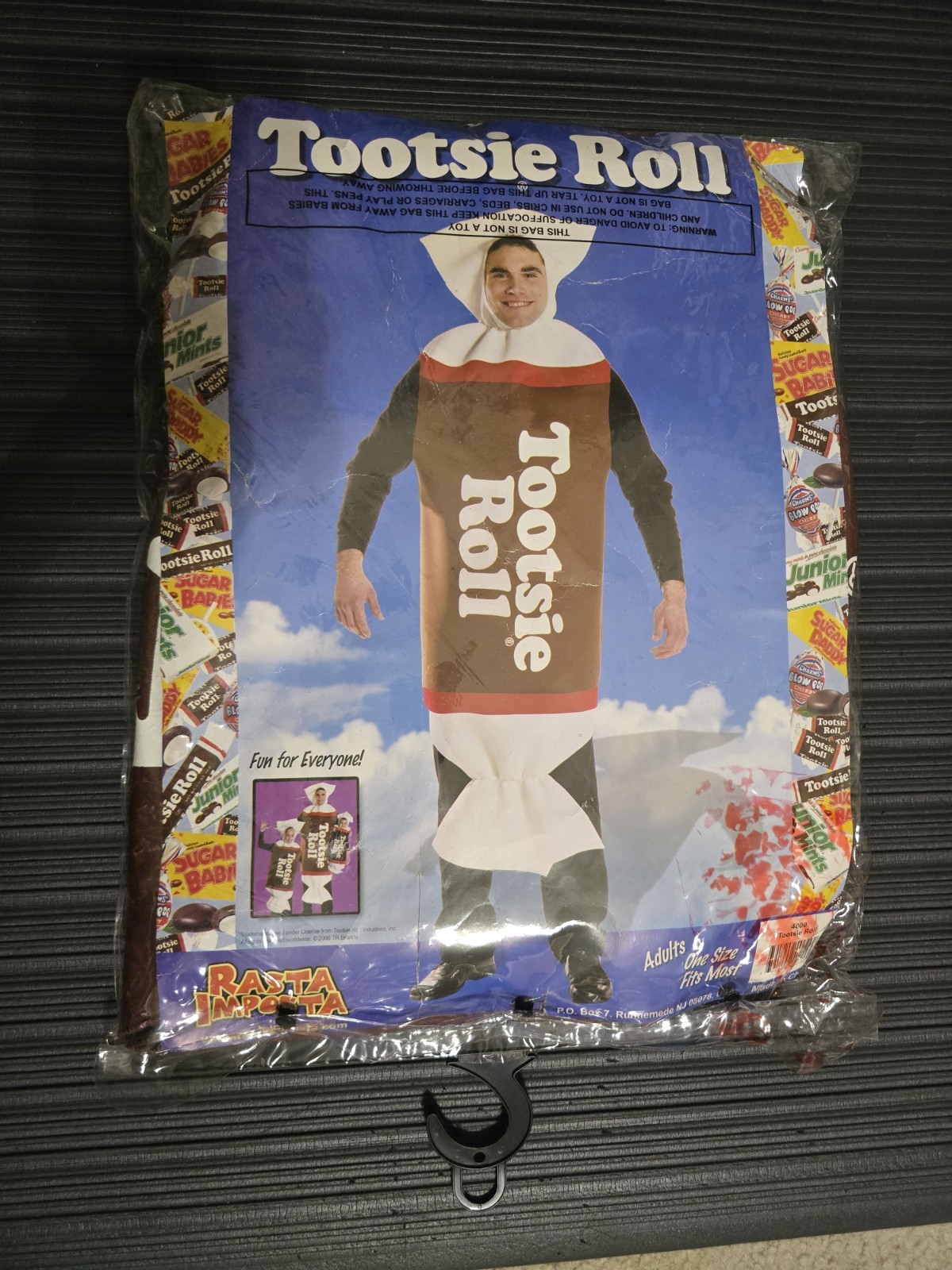 Rasta Imposta Tootsie Roll Candy Halloween Costume, Child Size Adult One size