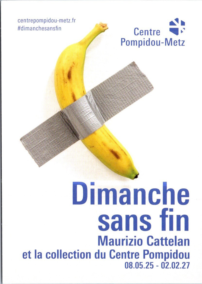 (2730) 30-5-2026 - France - Centre Pompidou (Art) bananas