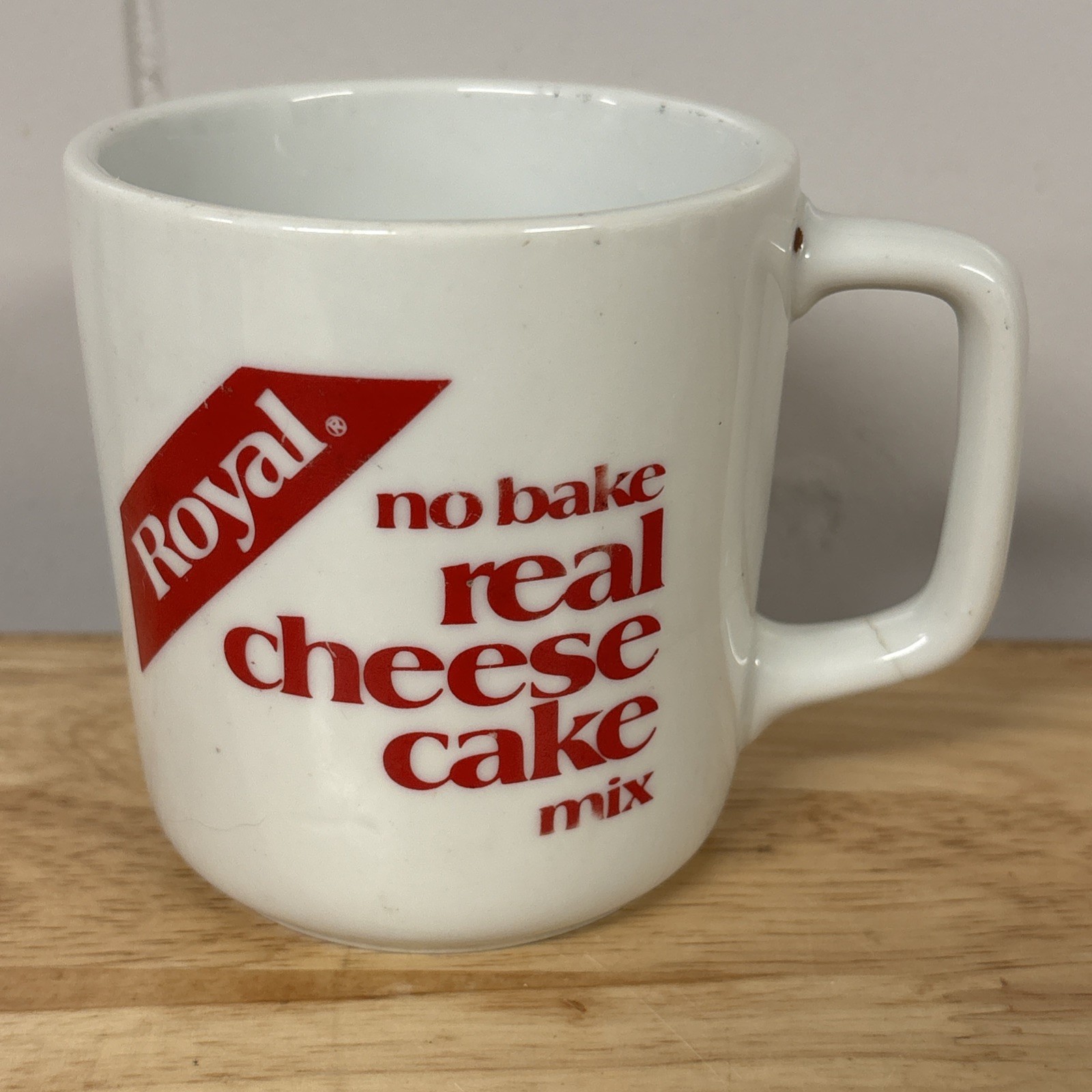 Vintage Mug Royal No Bake Real Cheesecake Mix Mug Rare HTF Movie Prop 1980’s? Vintage Mug Royal No Bake Real Cheesecake Mix Mug Rare HTF Movie Prop 1980’s?