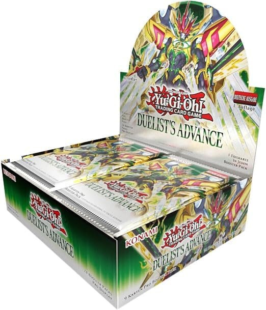 Yugioh Duelist\'s Advance 24 Booster Display Box - GERMAN NEW ORIGINAL PACKAGING 1st Edition
