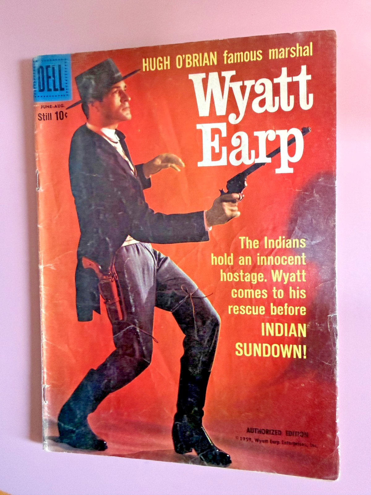 Wyatt Earp Comic 1959 June-Aug. #7 Golden Age US Western 