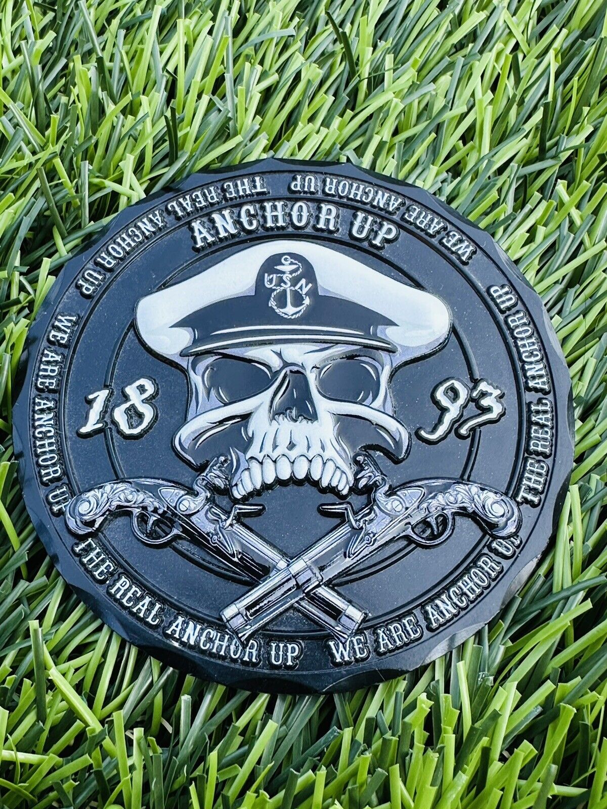 Awesome Navy USN CPO Challenge Coin