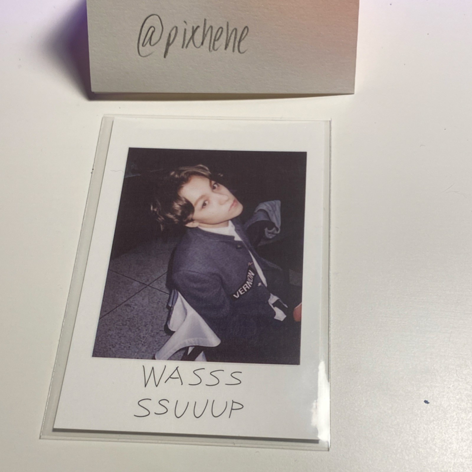Seventeen BOYS BE Vernon Photocard SVT PC