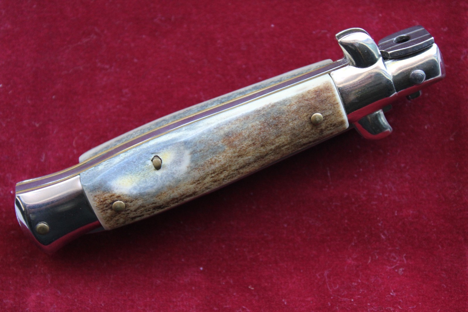 Rialto Italian Knife Stag Horn 7