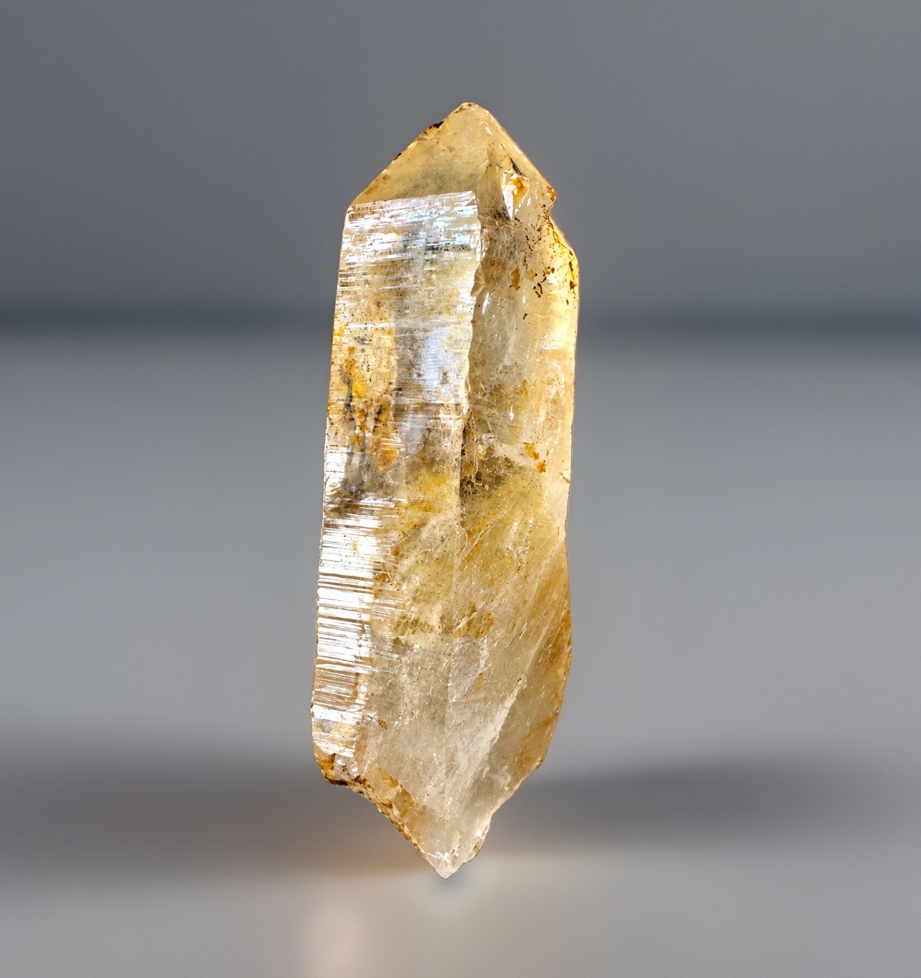 “Golden Armor” Ganesh Himalayan Quartz Iridescent Rainbow Dragon Scale Crystal “Golden Armor” Ganesh Himalayan Quartz Iridescent Rainbow Dragon Scale Crystal