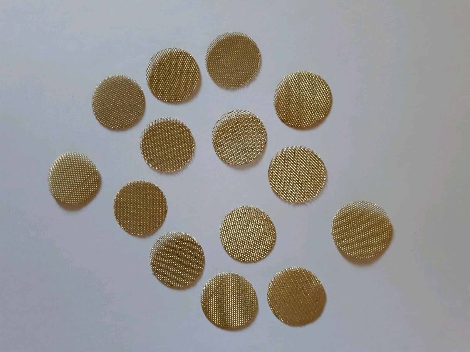 25 brass metal pipe screens 3/4 inch 19 mm heavy duty 