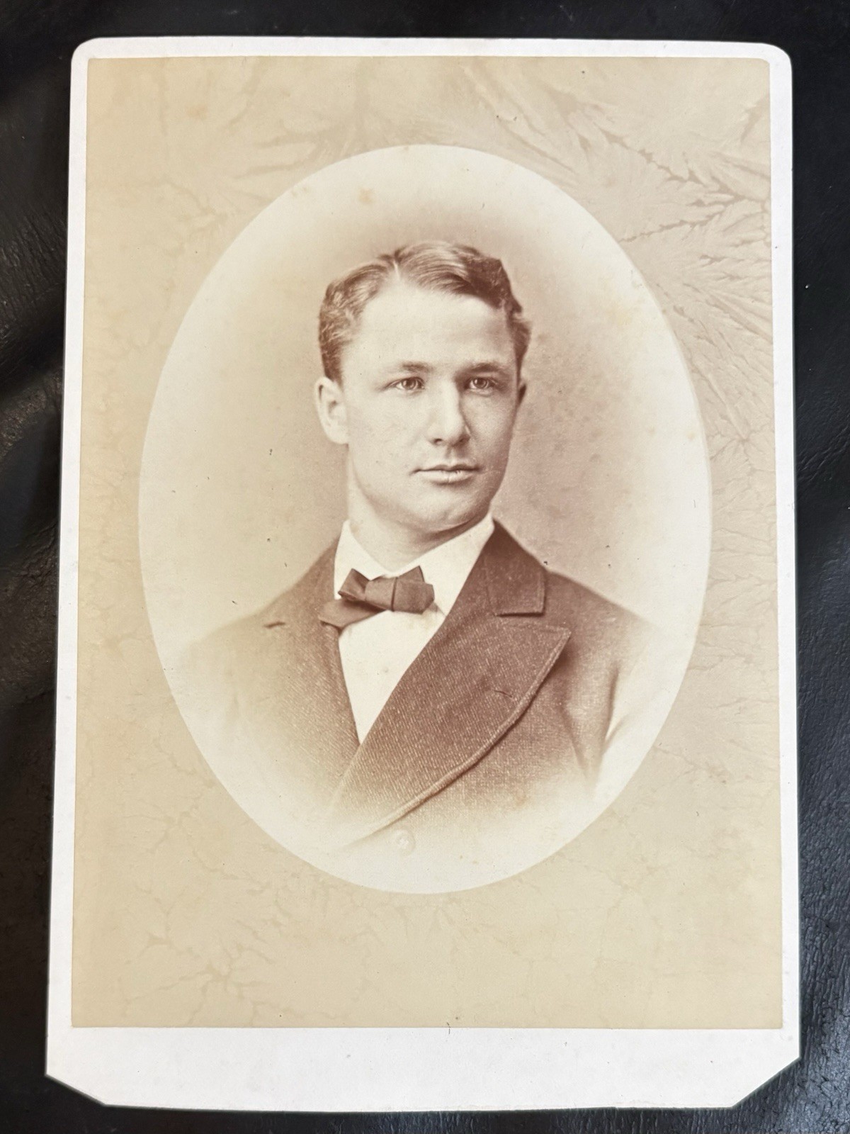 US House Of Reps Buffalo NY Peter A Porter Yale 1872-73 Football Cabinet Card