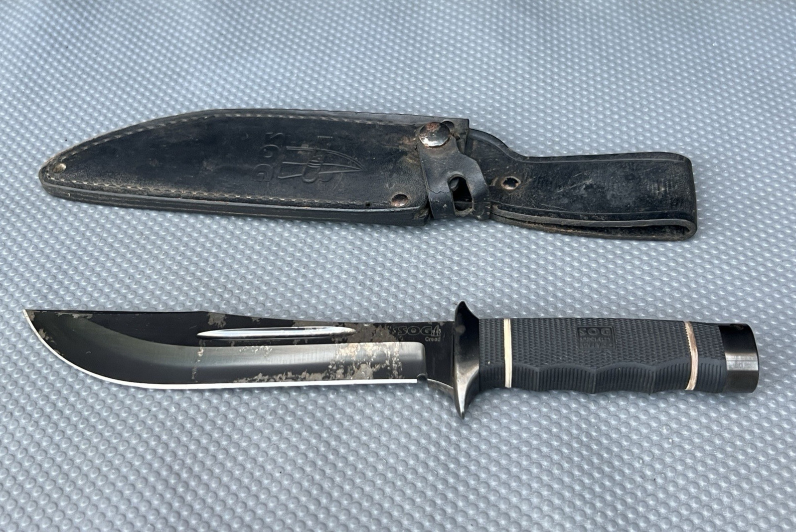 Vintage SOG Creed Fixed Blade Combat Hunting Knife 7.5\ Vintage SOG Creed Fixed Blade Combat Hunting Knife 7.5\