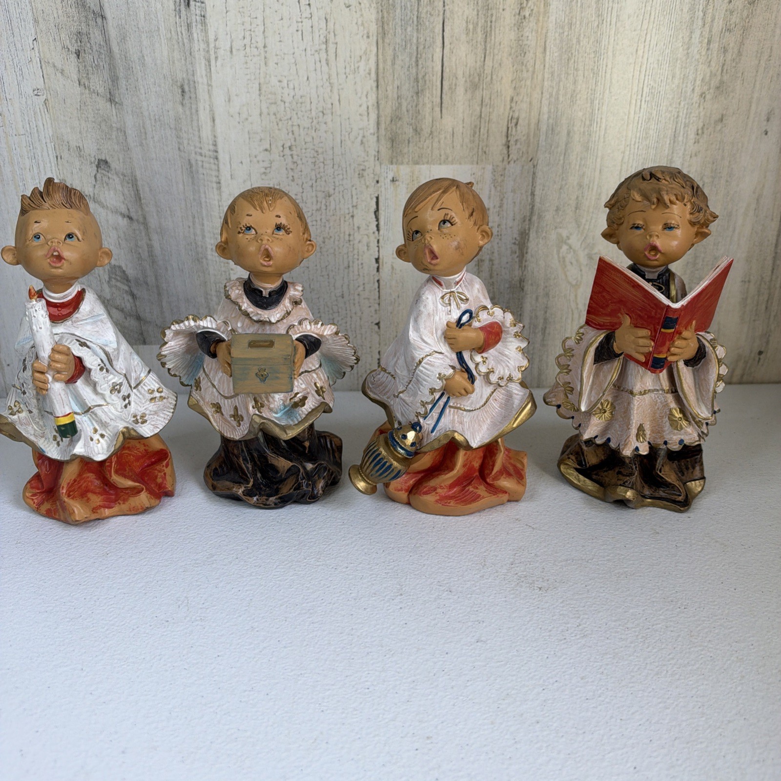 Vintage 80s Fontanini Roman Christmas 7