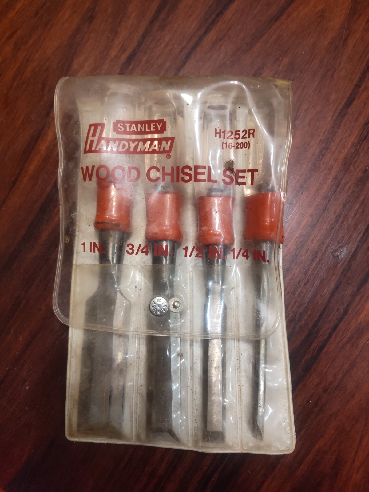 Stanley Handyman 4pc. Wood Chisel Set H1252R