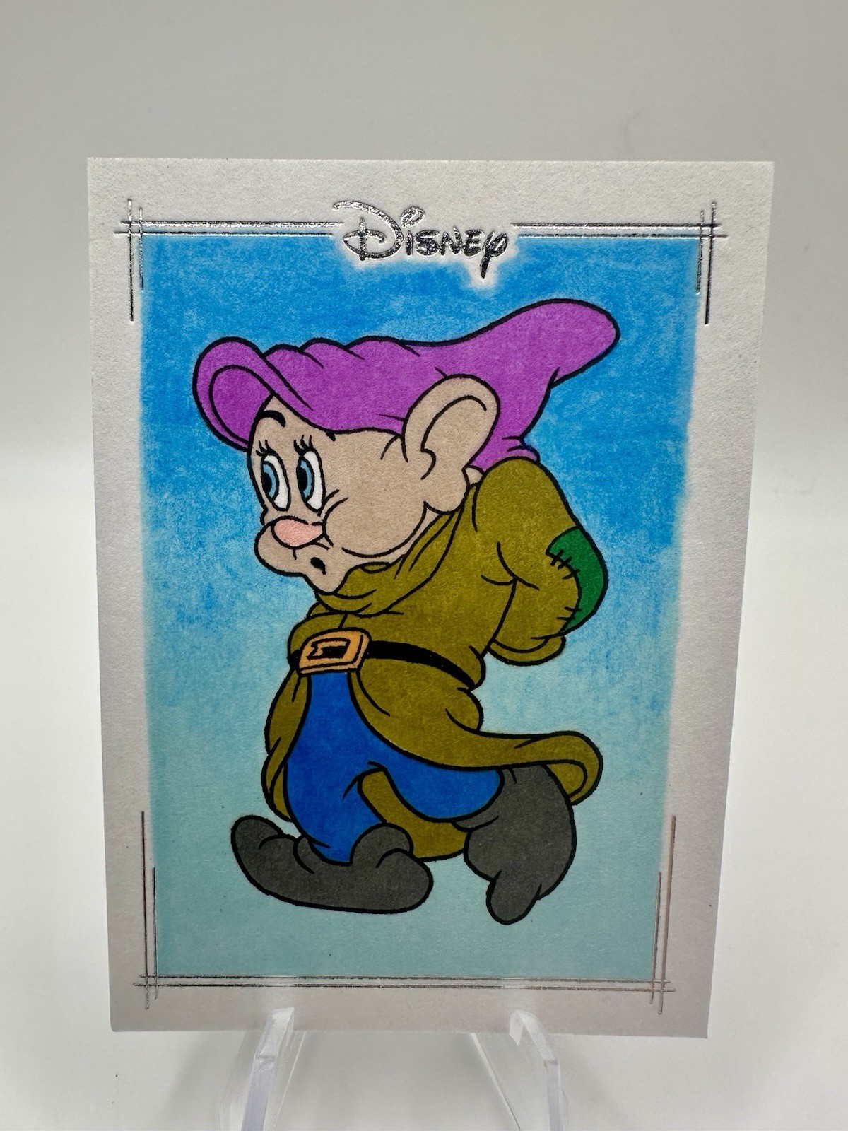 2026 Topps Chrome Disney Dopey Paul Williams Sketch 1/1 2026 Topps Chrome Disney Dopey Paul Williams Sketch 1/1