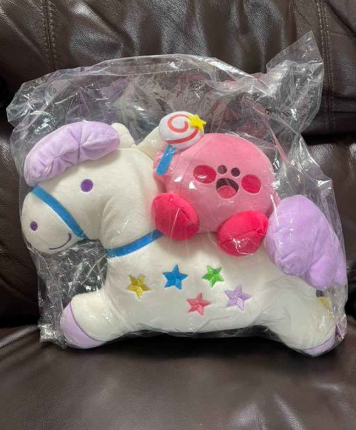 30th Anniversary Kirby x Swimmer Aeon Unicorn Cushion plush toy
