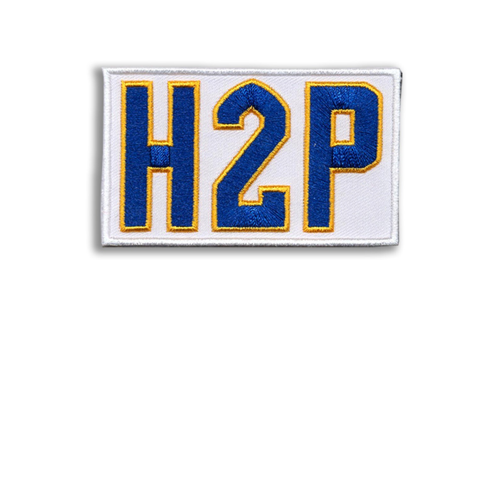 Pittsburgh University - H2P patch with Hook and Loop backing -  3 1/4\