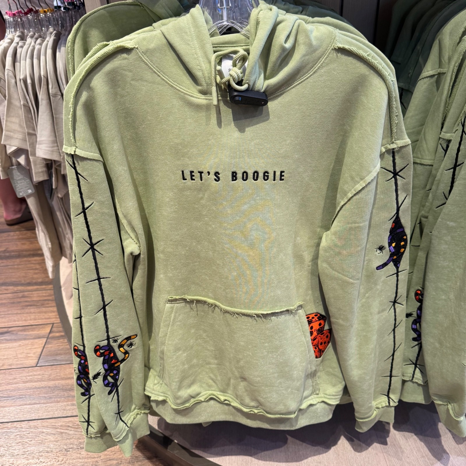 2026 Disney Parks Oogie Boogie Green Hoodie \
