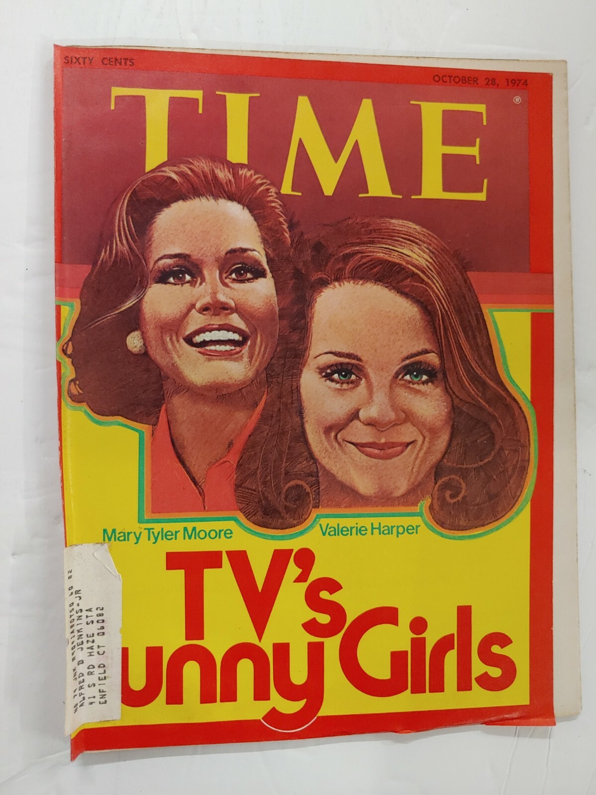 TIME MAGAZINE October 28, 1974 TVs Funny Girls M409 