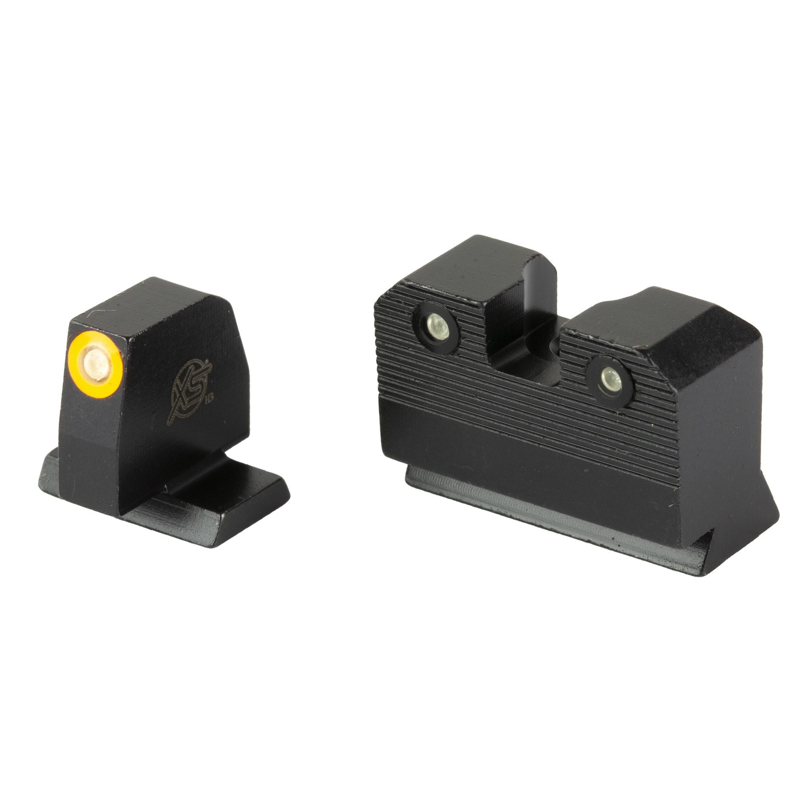 XS Sights R3D 2.0 Night Sight Set S&W M&P OR Tall Orange Tritium Front Rear XS Sights R3D 2.0 Night Sight Set S&W M&P OR Tall Orange Tritium Front Rear