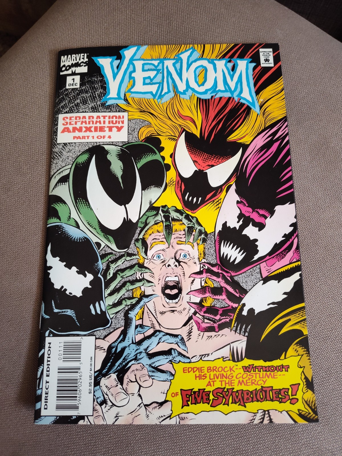 VENOM: SEPARATION ANXIETY (1994 Series)  Near Mint Comics Book