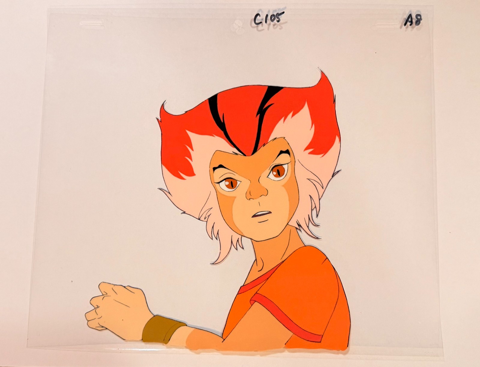 RARE and Original THUNDERCATS Animation Cel (From Episode 1) Production Art Cel