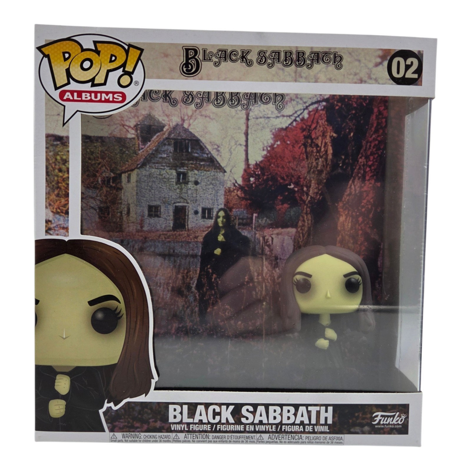 Funko Pop Albums Black Sabbath #02 Vinyl Figure New Sealed