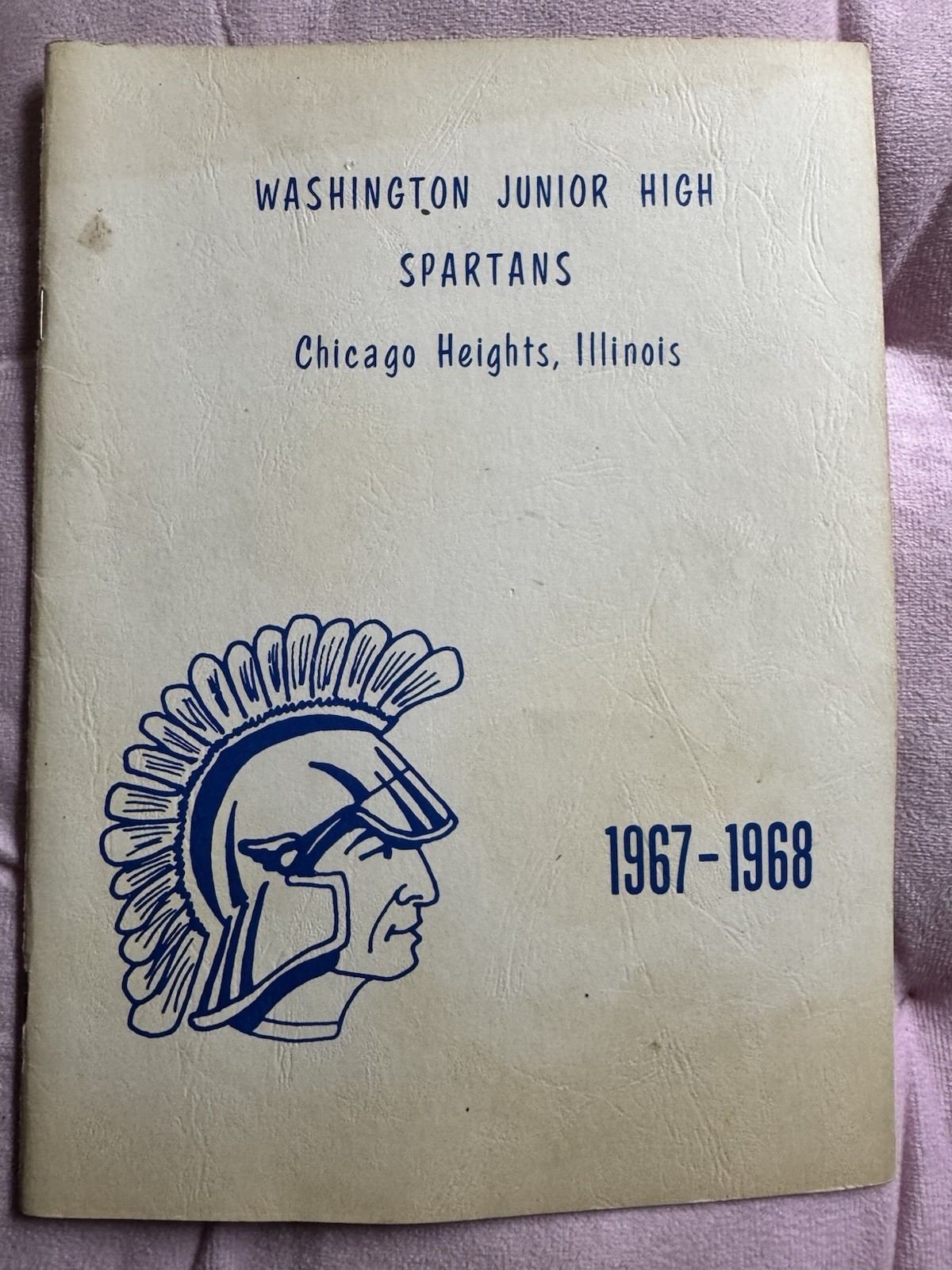 1967-1968 Washington Junior High School - Spartans ~ Chicago Heights