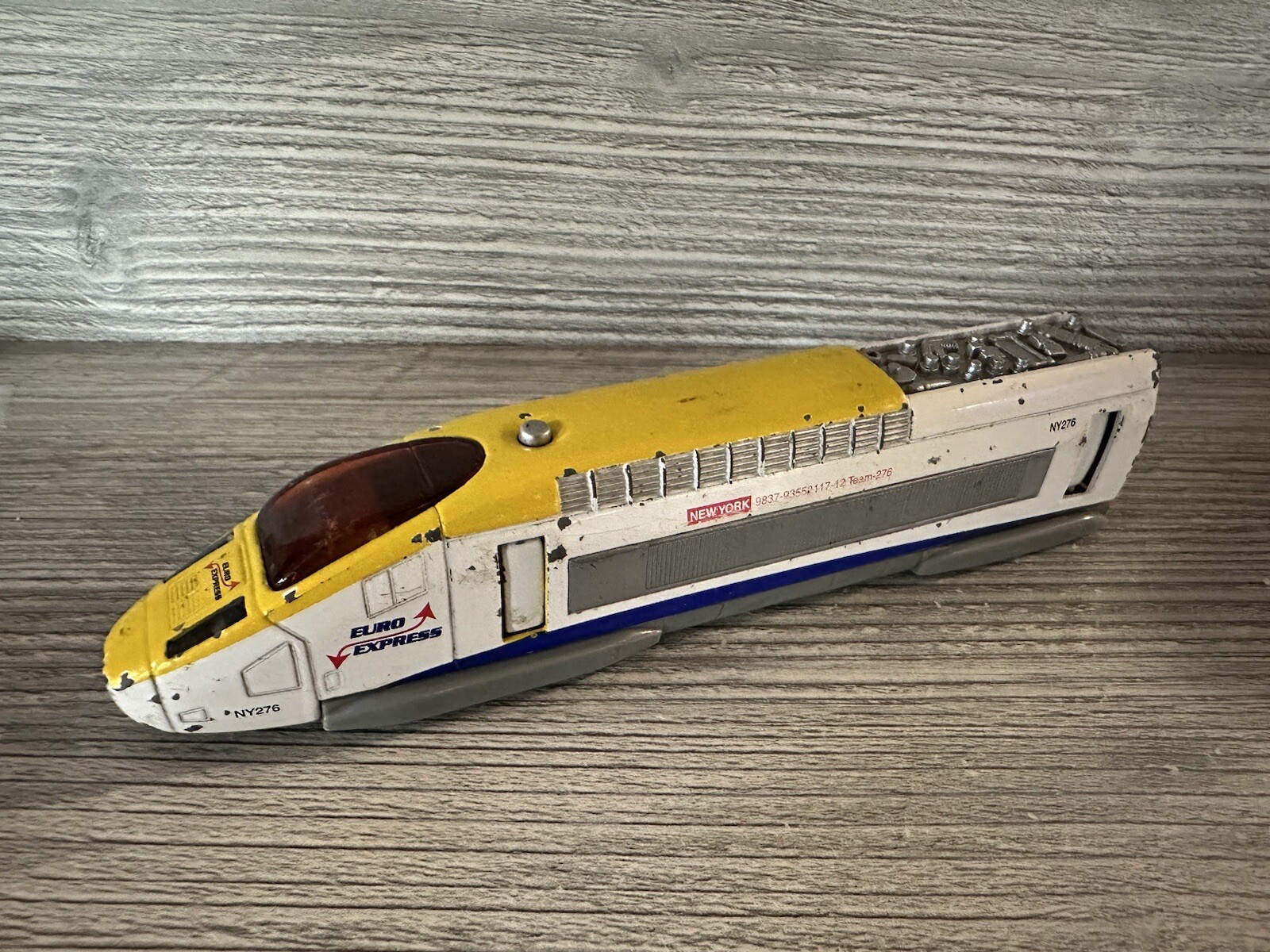 Euro Express New York Train Toy Team 276 Rare .*Damaged*