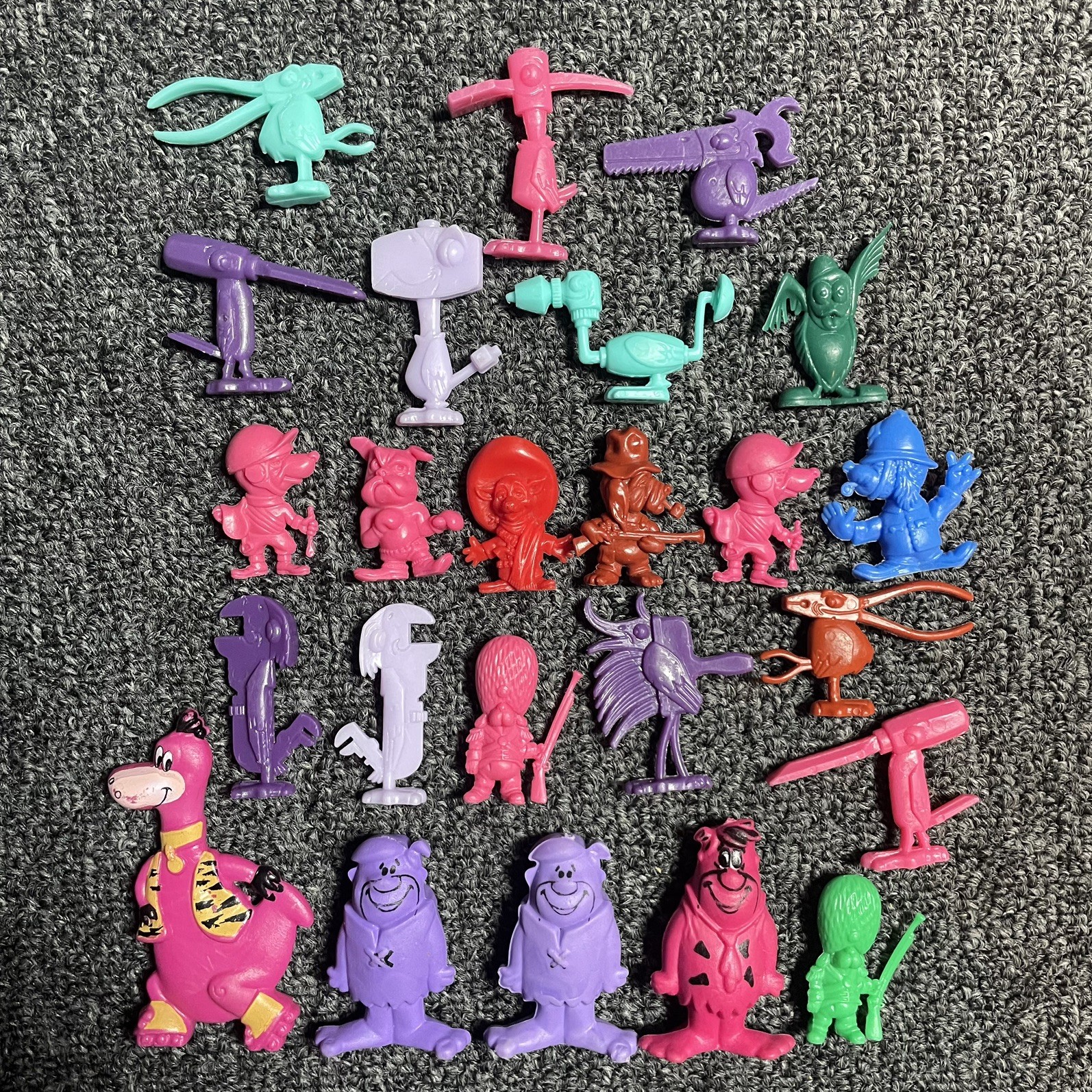 VTG Lot of 22 Hanna Barbera RL Tooly Birds 1960-70s Flintstones Premiums cereal VTG Lot of 22 Hanna Barbera RL Tooly Birds 1960-70s Flintstones Premiums cereal