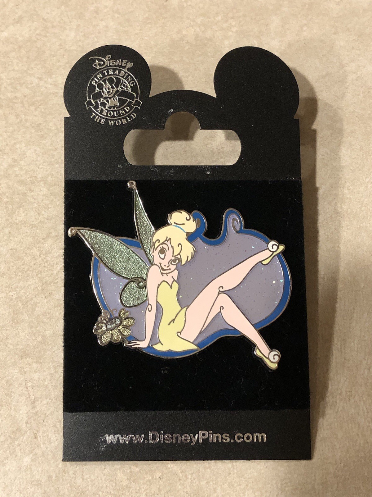 Disney Tinker Bell Purple Pastel Pin