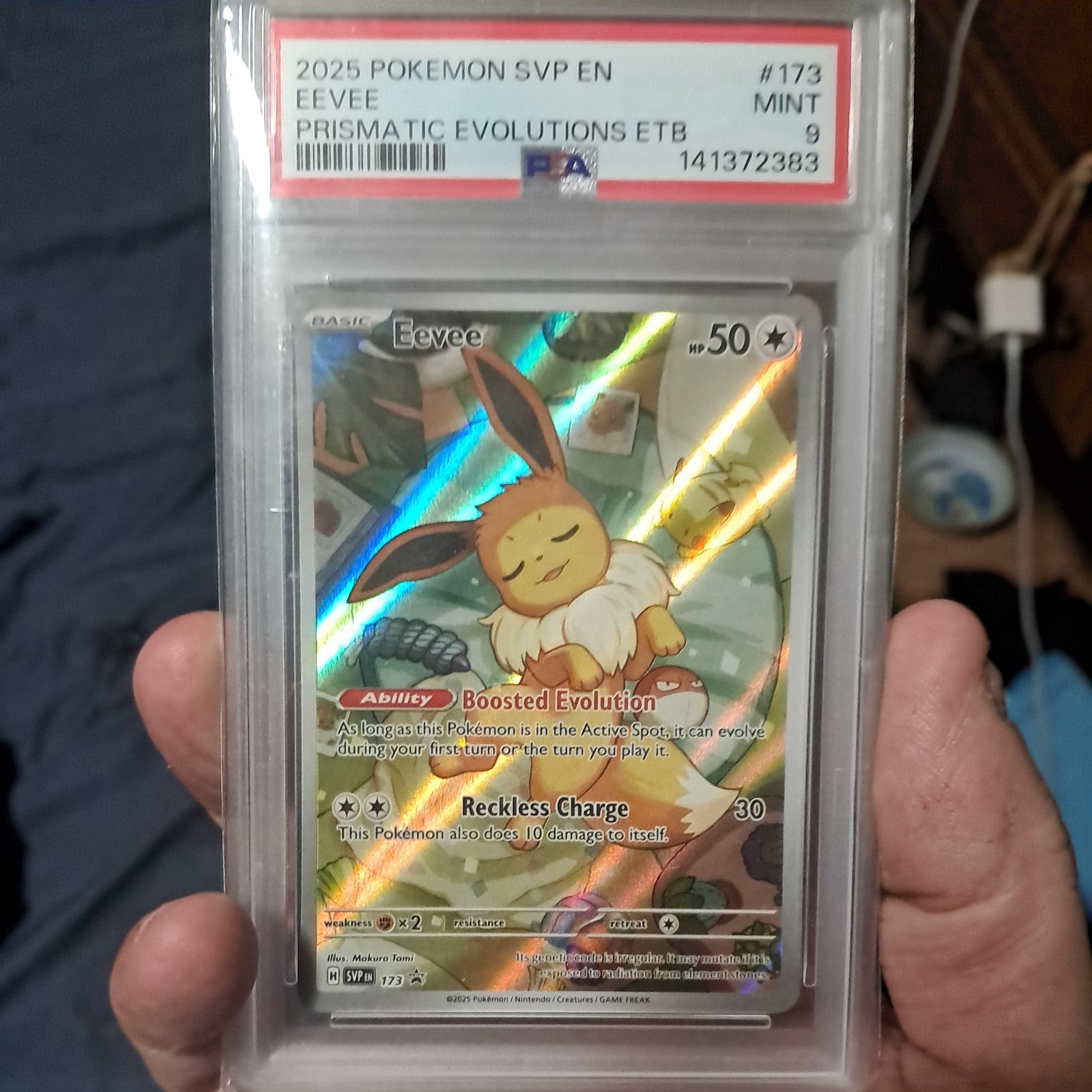 PSA 9 | Eevee #173 Promo Mint Graded Card