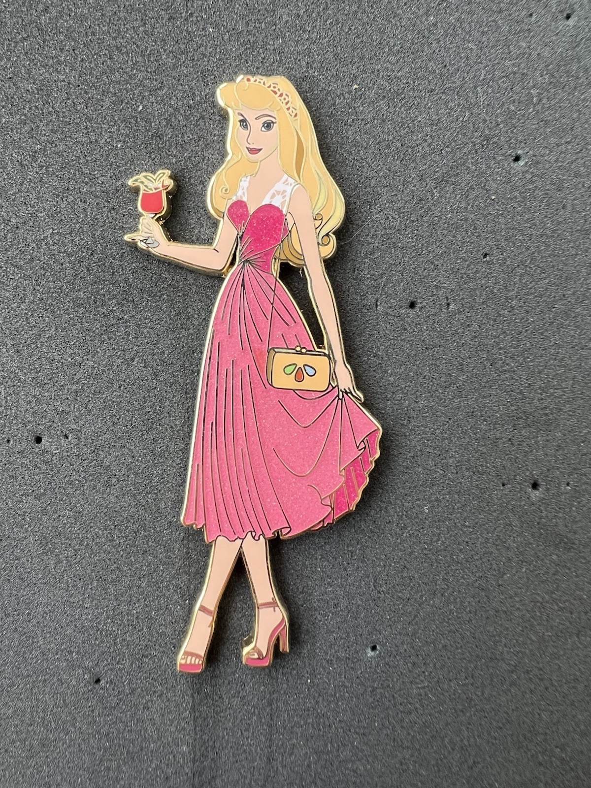 Disney FANTASY Pin - Sleeping Beauty Aurora Modern Pink Dress Disney FANTASY Pin - Sleeping Beauty Aurora Modern Pink Dress