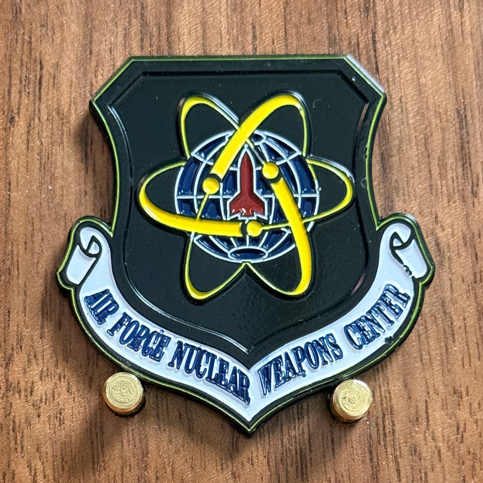 Air Force Nuclear Weapons Center Excellence Shield Challenge Coin  W#11