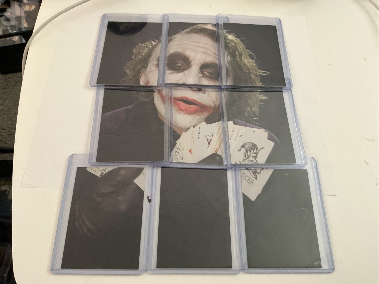 (9) 2008 PGM The Dark Knight Batman JOKER ROOKIE SSP Heath Ledger RC Very Rare (9) 2008 PGM The Dark Knight Batman JOKER ROOKIE SSP Heath Ledger RC Very Rare
