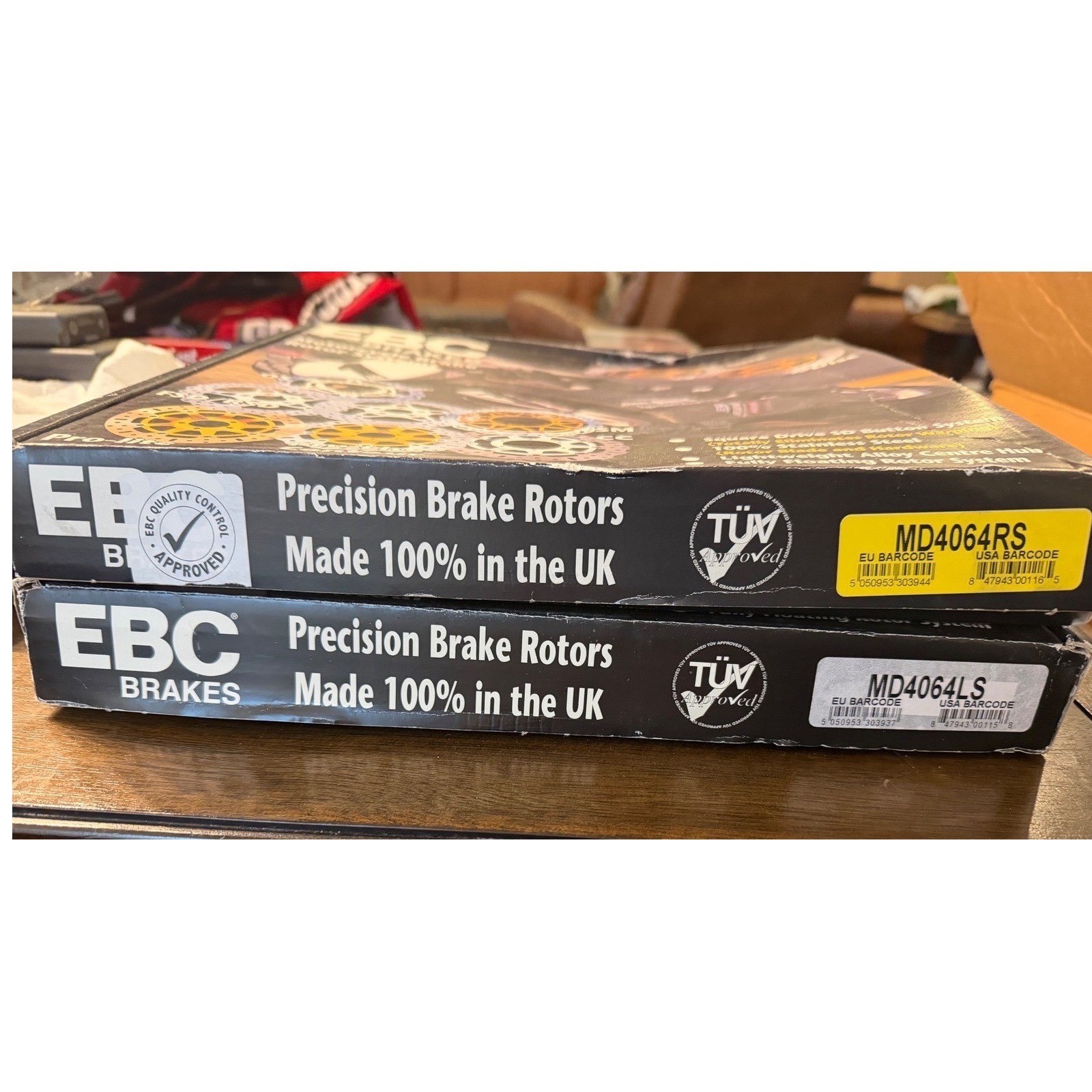 EBC Front Brake Rotors PAIR MD4064RS MD4064LS NOS Vintage Kawasaki KZ1000
