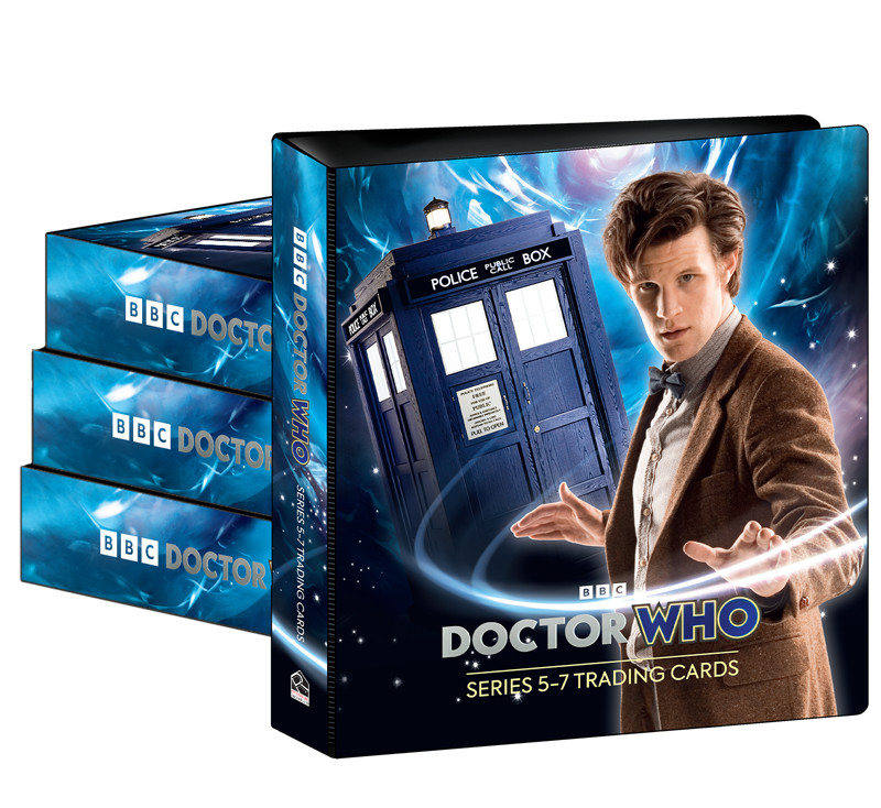 Doctor Who S5-7 Mini-Master in Binder Complete Base Set, 13 Different Chase Sets
